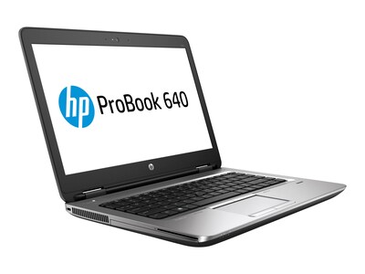 HP ProBook 640 G2 14 Refurbished Notebook, Intel i5, 8GB Memory, 256GB SSD, Windows 10 Pro (V1H09UT