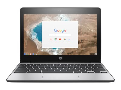 HP 11 G5 11.6 Refurbished Chromebook, Intel Celeron, 4GB Memory, 16GB eMMC, Google Chrome (X9U02UT#