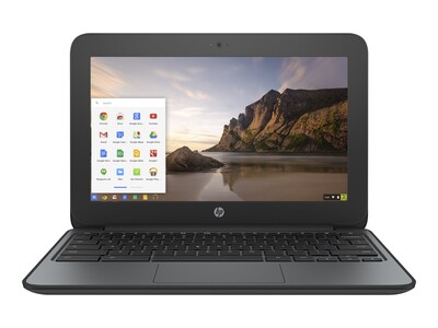 HP 11 G4 11.6" Refurbished Chromebook, Intel Celeron, 4GB Memory, 16GB eMMC, Google Chrome (P0B76UT#ABA)