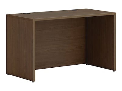 HON Mod 48 Credenza Desk Shell, Sepia Walnut (HLPLCS4824.LSE1)