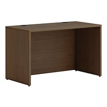 HON Mod 48 Credenza Desk Shell, Sepia Walnut (HLPLCS4824.LSE1)