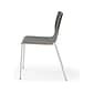HON Ruck Modern Laminate Dining Chair, Charcoal (HRUCK1L.S.PR8)