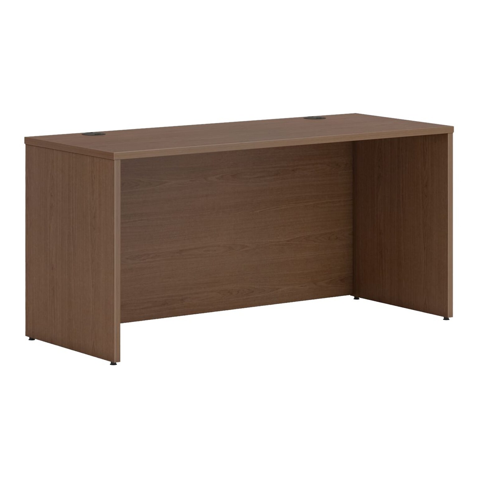 HON Mod 60 Credenza Desk Shell, Sepia Walnut (HLPLCS6024.LSE1)