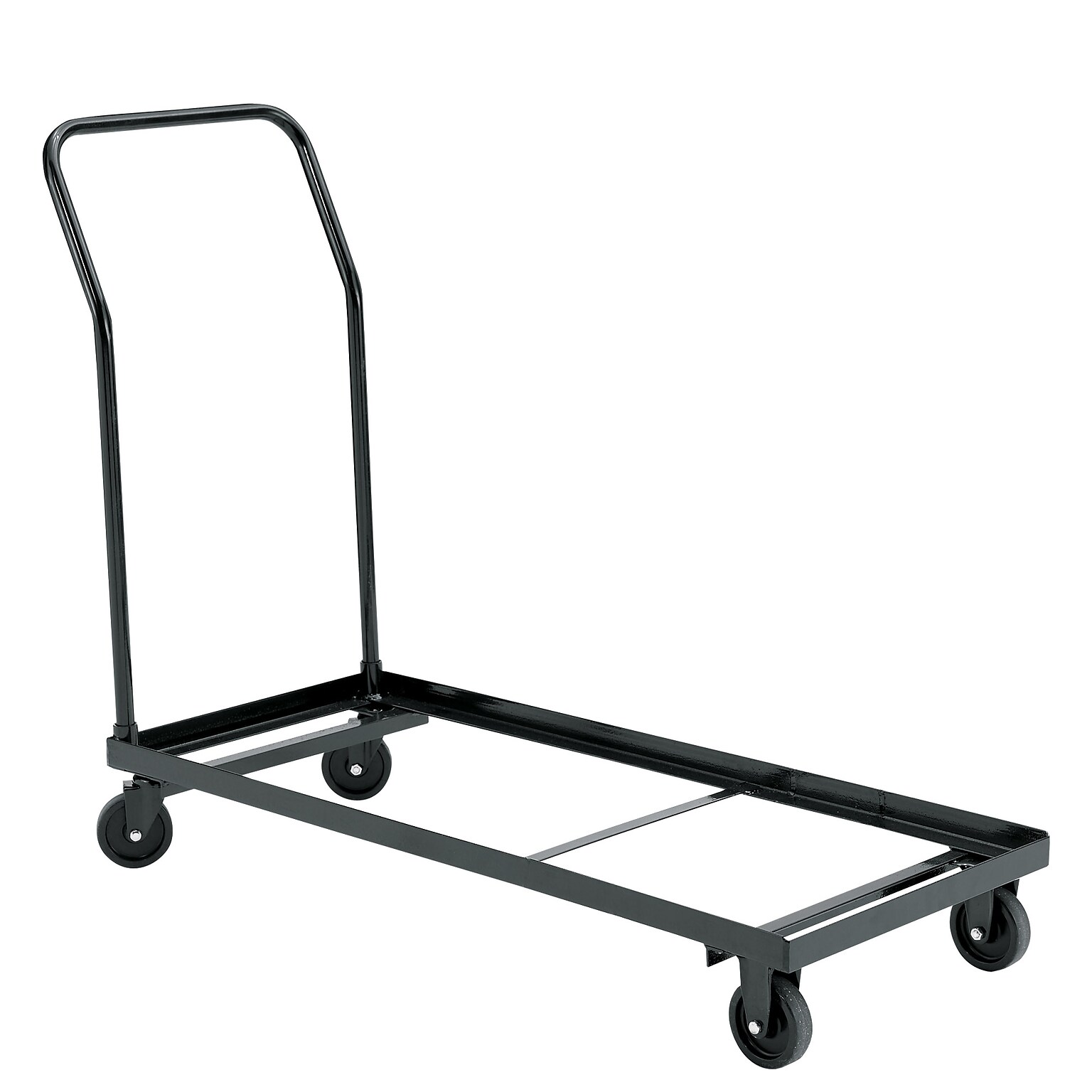 National Public Seating Folding Chair Dolly For 1100 Series Chairs, Black (DY1100)
