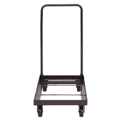 NPS Folding Chair Dolly, Steel, Brown (DY700/800)