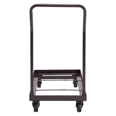 NPS Folding Chair Dolly, Steel, Brown (DY700/800)