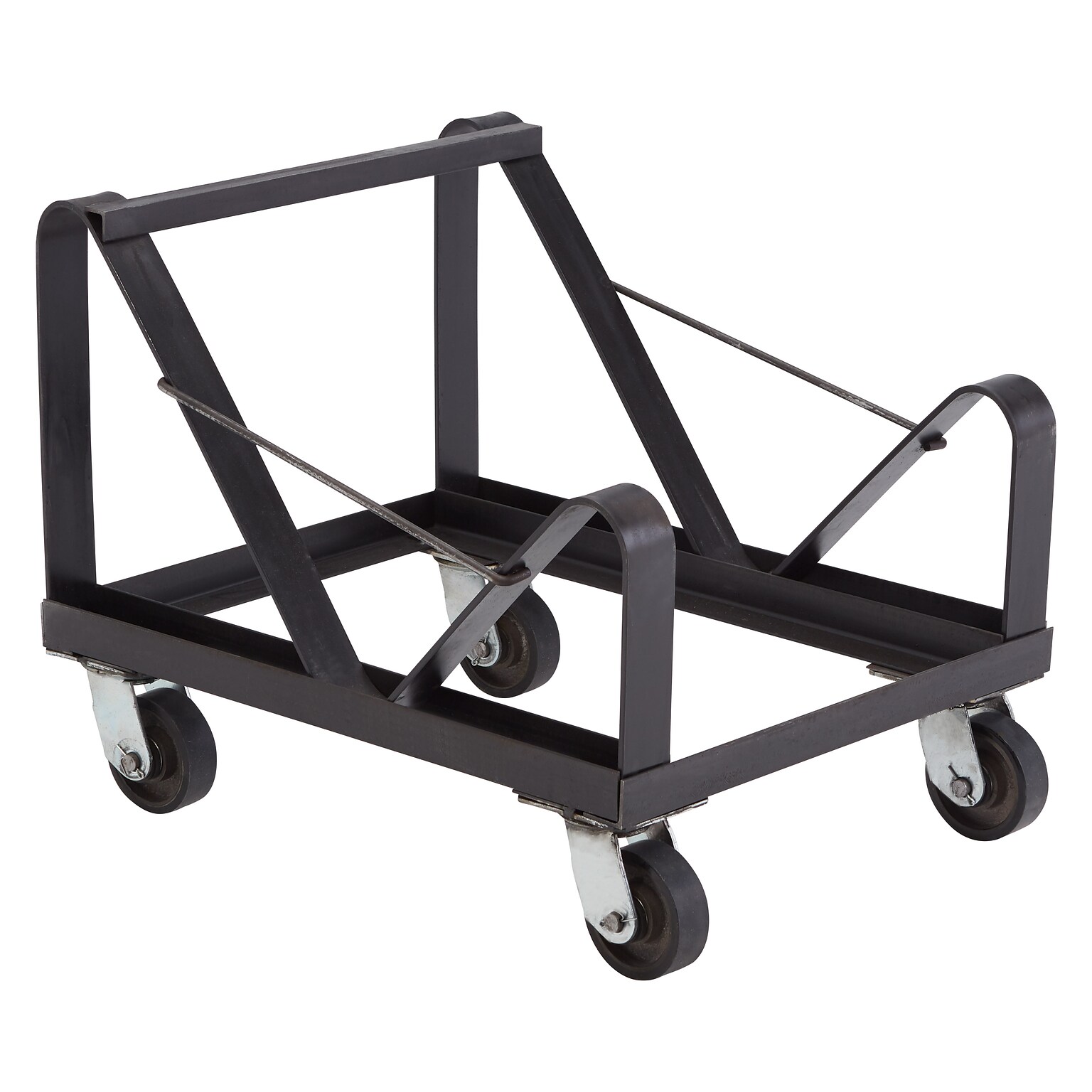 National Public Seating Stack Chair Dolly For 8500 Series Chair, Black (DY85)