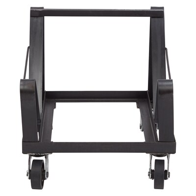 National Public Seating Stack Chair Dolly For 8500 Series Chair, Black (DY85)