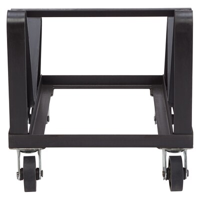 National Public Seating Stack Chair Dolly For 8500 Series Chair, Black (DY85)