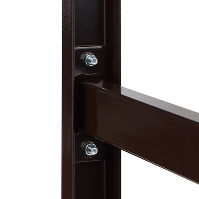 National Public Seating Double-Tiered Table/Chair Dolly, Brown (42-8)