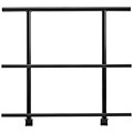 NPS Guard Rails for 36W Stages, Black  (GRS36)