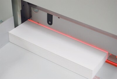 Formax Cut-True 27S 18.9” Semi-Automatic Guillotine Paper Cutter with LED Laser Line, White (CUT-TRUE 27S)