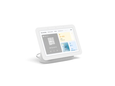 Google Nest Hub 2nd Generation 7" Smart Display, White (GA01331-US)