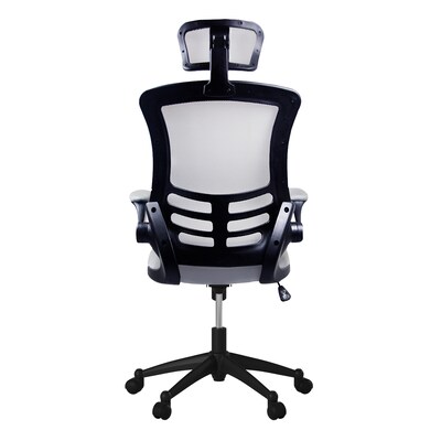 Techni Mobili  Truly Ergonomic Mesh Office Chair with Headrest & Lumbar  Support