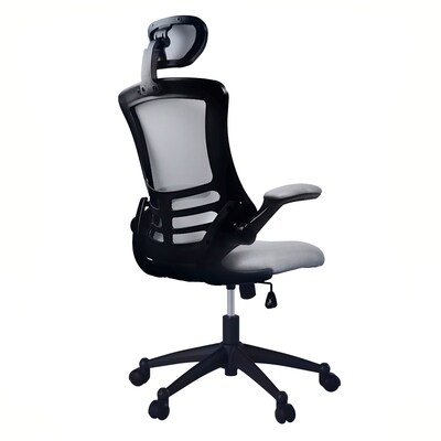 Techni Mobili  Truly Ergonomic Mesh Office Chair with Headrest & Lumbar  Support