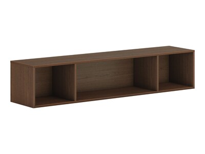 HON Mod 13.5" Wall Cabinet with 1 Shelf, Sepia Walnut (HLPLWMH66.LSE1)