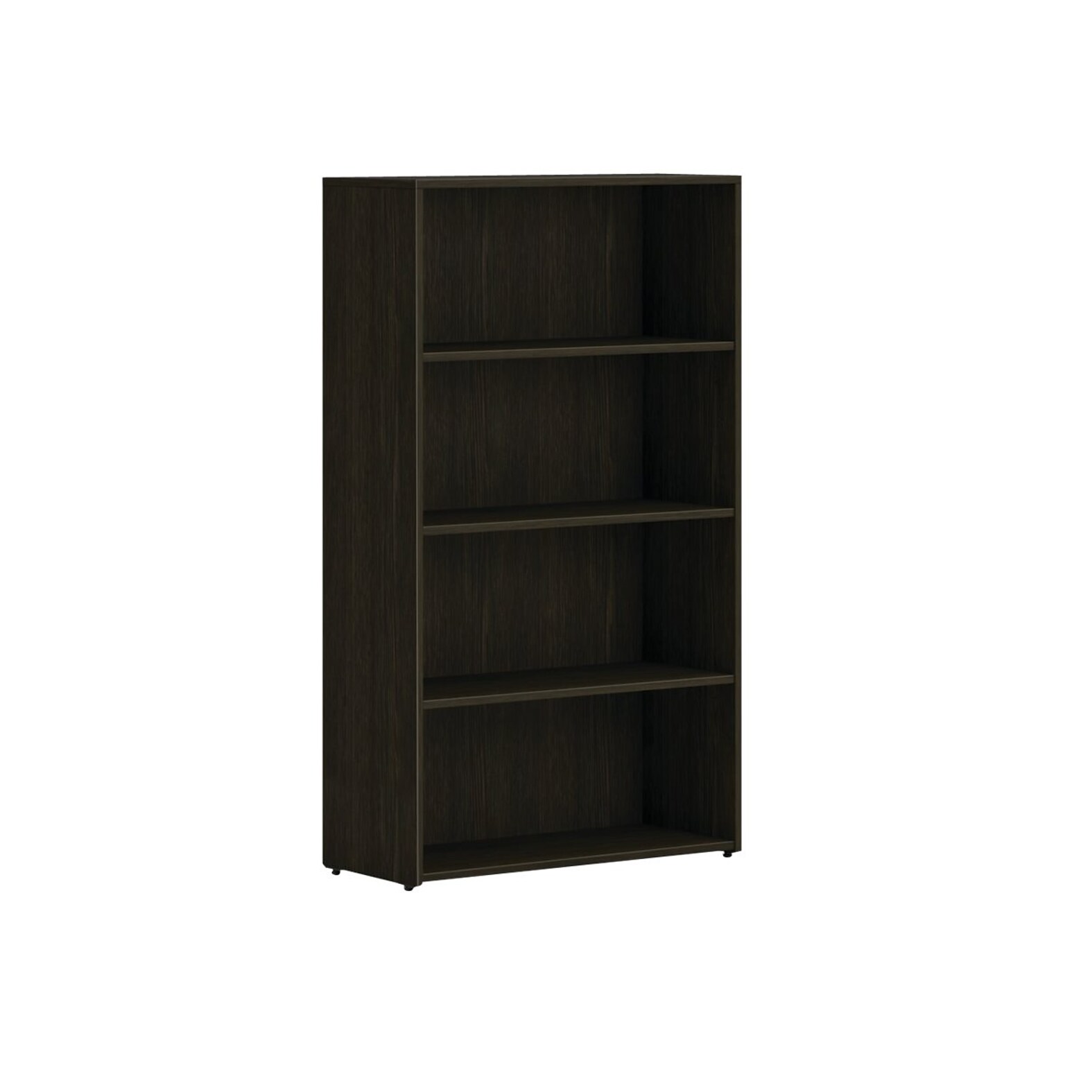 HON Mod 4-Shelf 53H Bookcase, Java Oak (HLPLBC3013B4.LJA1)