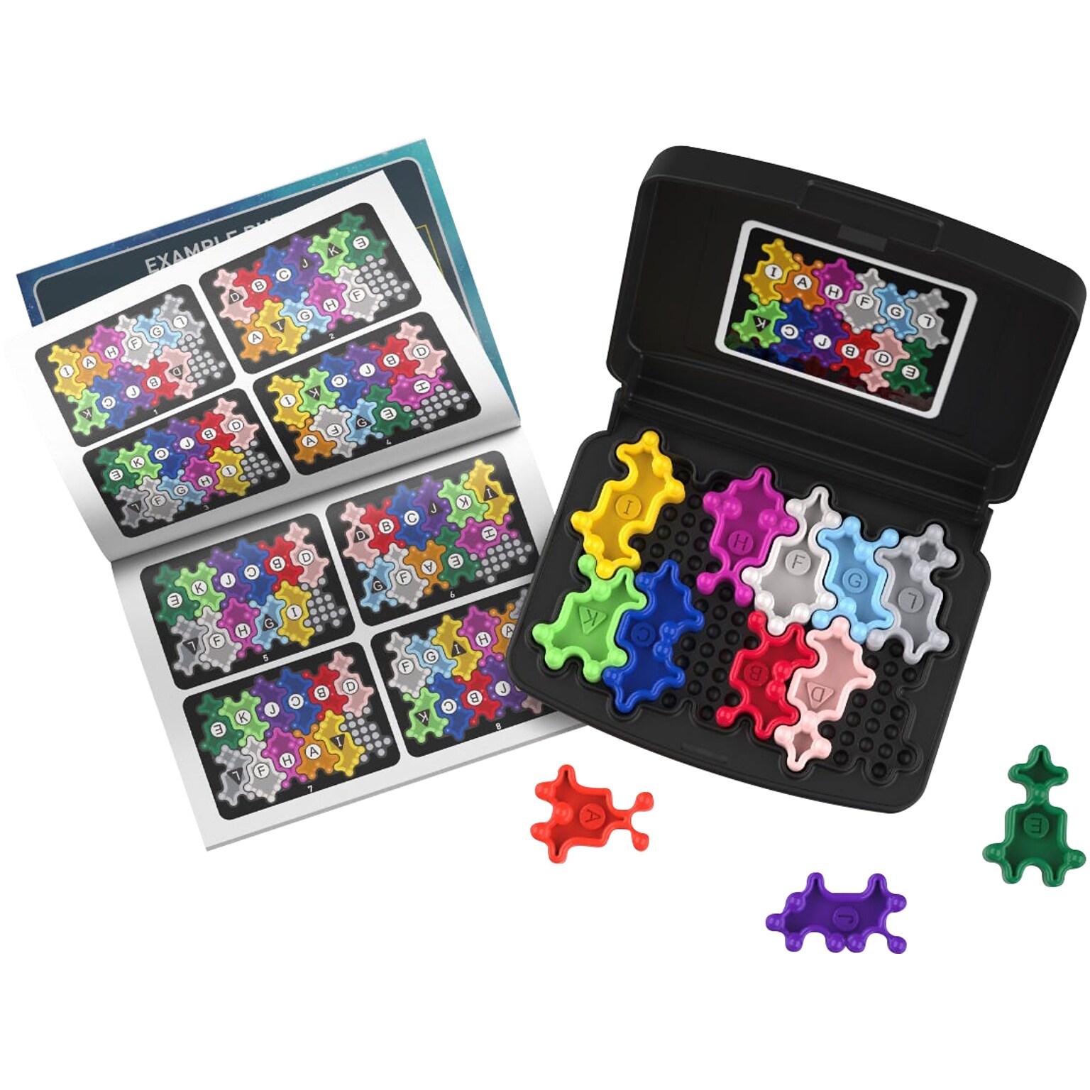 Educational Insights Kanoodle Cosmic, Brain Teaser Puzzle Challenge Game, Ages 7+ (3037)