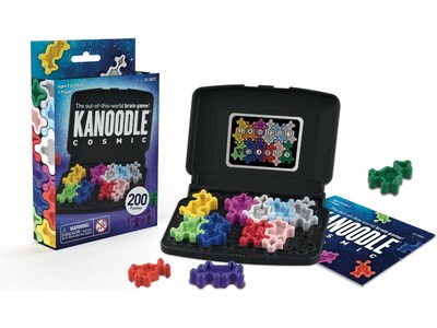 Educational Insights Kanoodle Cosmic, Brain Teaser Puzzle Challenge Game, Ages 7+ (3037)