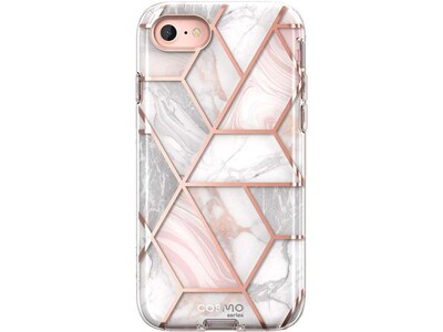 i-Blason Cosmo Marble Pink Case for Apple iPhone 7/8 (iPhone7/8-Cosmo-SP-Marble)