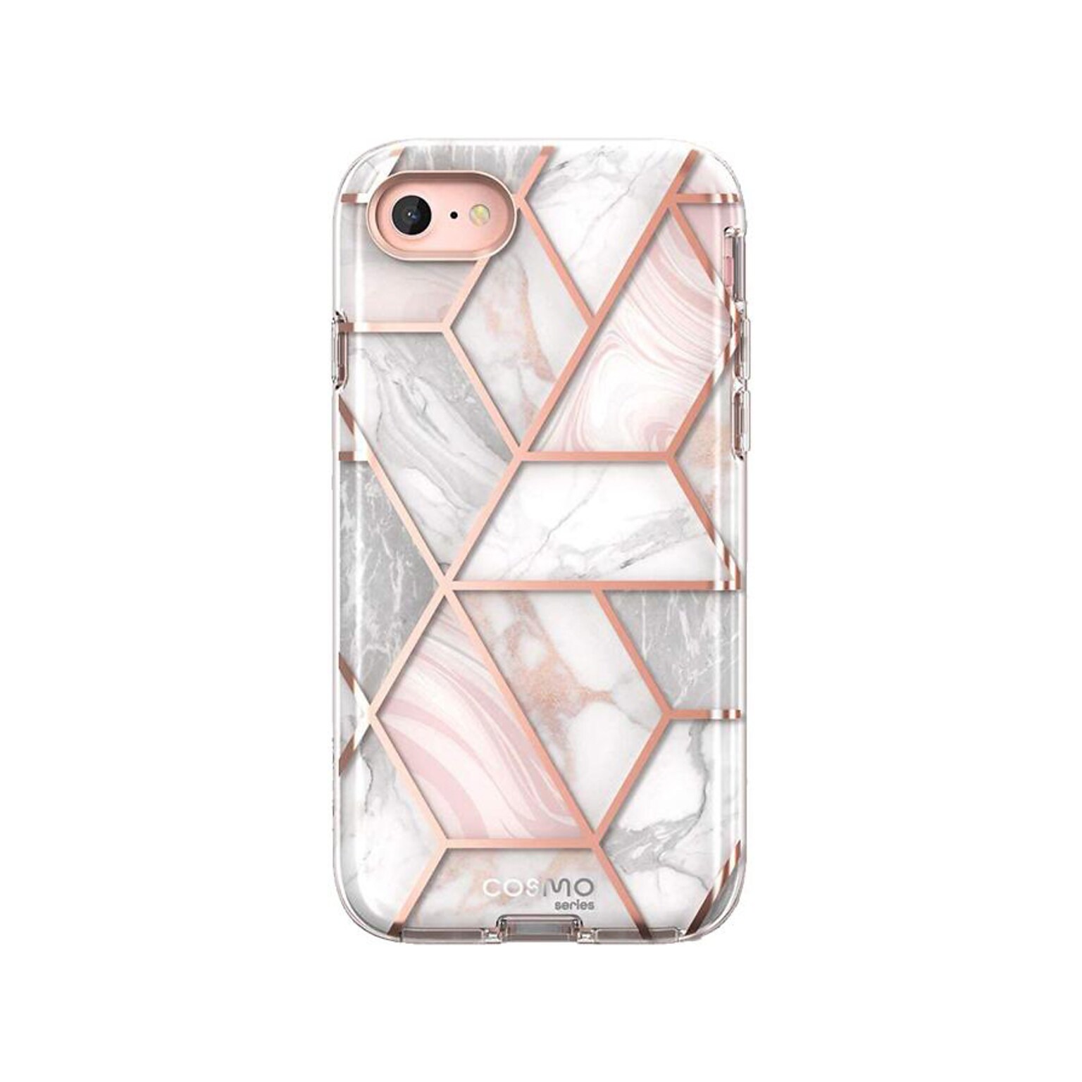 i-Blason Cosmo Marble Pink Case for Apple iPhone 7/8 (iPhone7/8-Cosmo-SP-Marble)