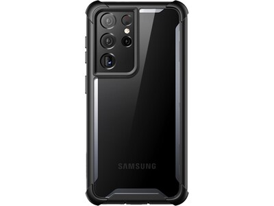 i-Blason Ares Black Rugged Case for Samsung Galaxy S21 Ultra (Galaxy-S21Ultra-Ares-Black)