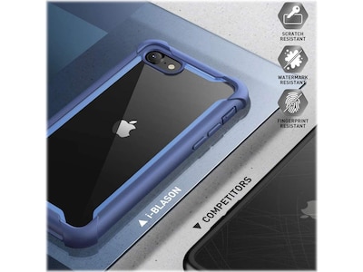 i-Blason Ares Blue Case for Apple iPhone 7/8 (iPhone7/8-Ares-SP-Tilt)