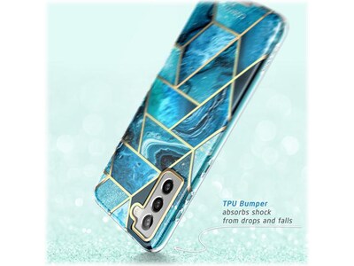 i-Blason Cosmo Ocean Blue Case for Samsung Galaxy S21 (Galaxy-S21-Cosmo-Ocean)