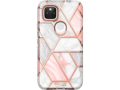 i-Blason Cosmo Marble Pink Case for Google Pixel 4a 5G (GooglePixel4A-5G-Cosmo-SP-Marble)