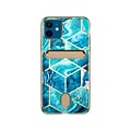 i-Blason Cosmo Ocean Blue Wallet Case for Apple iPhone 12/12 Pro (iPhone2020-6.1-CosCard-Ocean)