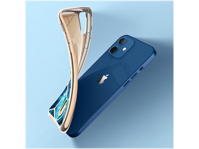 i-Blason Cosmo Ocean Blue Wallet Case for Apple iPhone 12/12 Pro (iPhone2020-6.1-CosCard-Ocean)