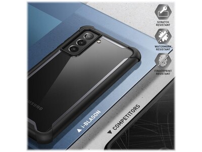 i-Blason Ares Black Rugged Case for Samsung Galaxy S21 (Galaxy-S21-Ares-Black)