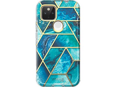 i-Blason Cosmo Ocean Blue Case for Google Pixel 4a 5G (GooglePixel4A-5G-Cosmo-SP-Ocean)