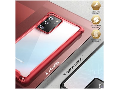 i-Blason Ares Red Case for Samsung Galaxy Note20 Ultra (Galaxy-Note20Ultra-Ares-Ruddy)