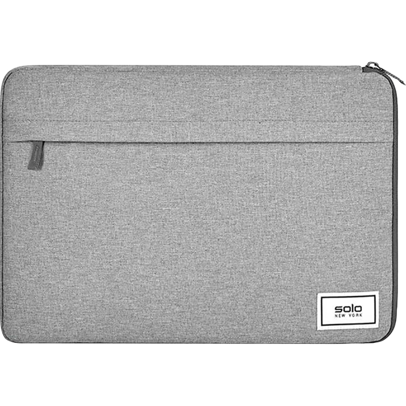 Solo New York Recycled Re:focus Polyester Laptop Sleeve for 13.3 Laptops, Gray (UBN113-10X)