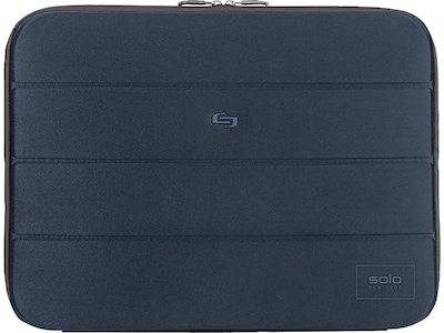 Solo New York Bond Neoprene Laptop Sleeve for 13.3 Laptops, Navy (PRO113-5X)