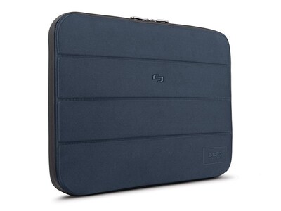 Solo New York Bond Neoprene Laptop Sleeve for 13.3 Laptops, Navy (PRO113-5X)