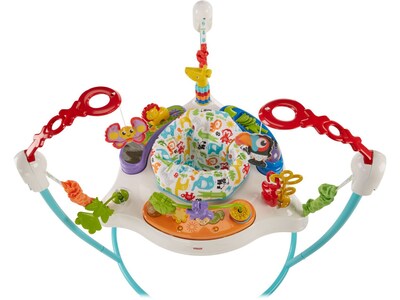 Fisher-Price Animal Activity Jumperoo Rotating Seat with Toys (FFJ00)