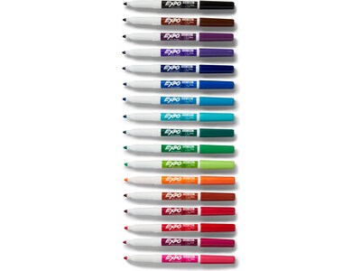 Expo Dry Erase Markers, Fine Tip, Assorted, 36/Pack (2138424)