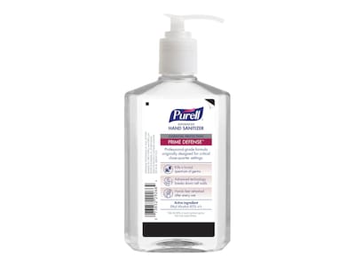 Purell Advanced Prime Defense 85% Alcohol Gel Hand Sanitizer, 12 Oz., 12/Carton (3699-12)