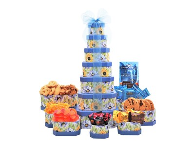 Alder Creek Gift Baskets Gourmet Springtime Tower (FG04422)