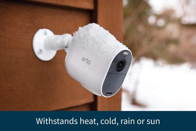 Arlo VMC2030-100NAS Essential Wireless Indoor/Outdoor HD Security Camera, White