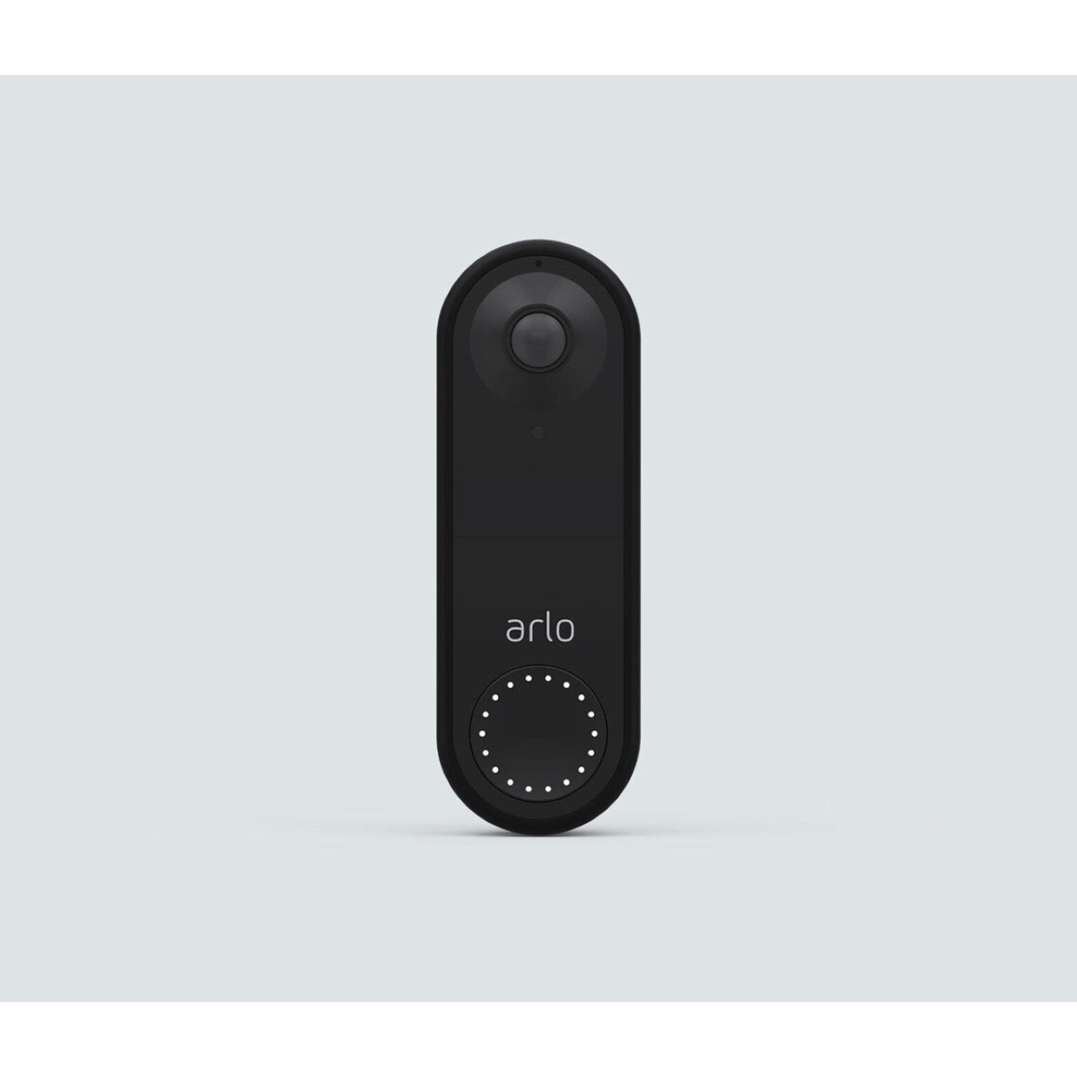 Arlo Essential Wired Smart Video Doorbell, Black (AVD1001B-100NAS)