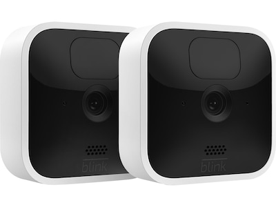 Amazon Blink Wireless Indoor Security Camera, Two Camera Kit, White/Black (B07X27JNQ5)