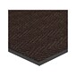 Apache Mills Chevron Rib Carpet Mat, 36 x 24, Dark Brown (01435140820000300A)