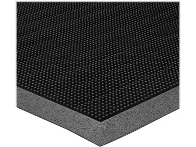 Apache Mills Trooper Wiper Mat, 72" x 36", Black (39372429203600072)