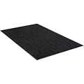 Apache Mills Chevron Rib Carpet Mat, 36 x 24, Charcoal (01435170120000300A)