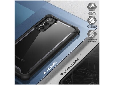 i-Blason Ares Black Rugged Case for Samsung Galaxy S21 Plus (Galaxy-S21Plus-Ares-Black)