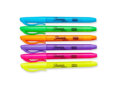 Sharpie Stick Highlighter, Chisel Tip, Assorted, 24/Pack  (1761791)