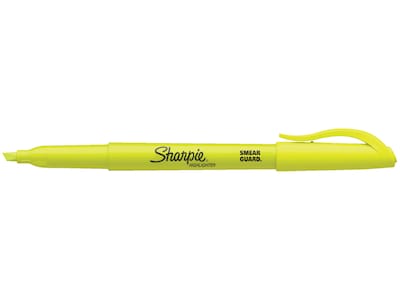 Sharpie Pocket Style Highlighters, Chisel Tip, Assorted Colors, 24/Pack